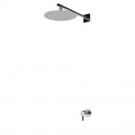 Bruma Breeze Zestaw natryskowy 250 mm podtynkowy z ramieniem ściennym chrom 1687661CR