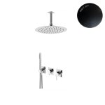 Bruma Breeze Zestaw natryskowy Ø 250 mm podtynkowy z ramieniem sufitowym Night Sky 1685621NS
