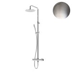 Bruma Breeze Zestaw natryskowy ścienny z deszczownicą Ø 250 mm Morning Mist 1686521MM