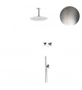 Bruma Breeze Zestaw natryskowy podtynkowy z deszczownicą Ø 250 mm sufitową Morning Mist 1686631MM