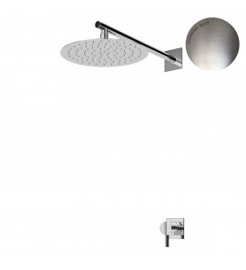 Bruma Breeze Zestaw natryskowy Ø 250 mm podtynkowy z ramieniem ściennym Morning Mist 1687661MM