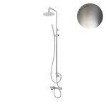 Bruma Breeze Zestaw wannowo-natryskowy Ø 300 mm naścienny Morning Mist 1682671MM