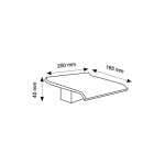 Bruma Cascata wylewka wannowa chrom 14564101