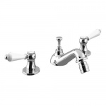 Bruma Classico Bateria bidetowa 3-otworowa z korkiem chrom 11806201