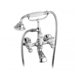 Bruma Classico Bateria wannowa naścienna chrom 1180300CR