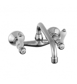 Bruma Clássico Bateria Zlewozmywakowa ścienna chrom 11805001