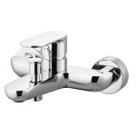 Bruma Coral Bateria wannowo-natryskowa ścienna Chrom 1940300CR