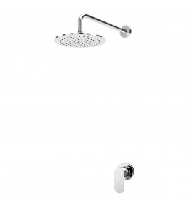Bruma Coral Zestaw natryskowy podtynkowy z deszczownicą ścienną Ø 230 mm 1947600CR