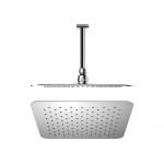 Bruma Deszczownica 300x300 mm z ramieniem sufitowym chrom 14553301