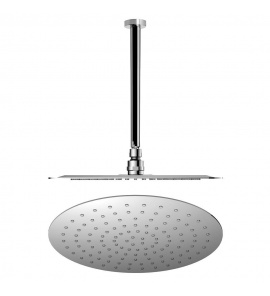 Bruma Deszczownica Ø250 mm z ramieniem sufitowym chrom 14553481