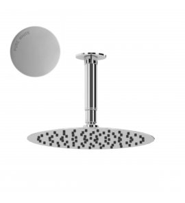 Bruma Deszczownica Ø300 mm z ramieniem sufitowym Biały mat 1455342PW