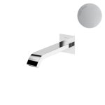 Bruma EdgeQ Wylewka umywalkowa ścienna 150 mm Pure White 1569431PW