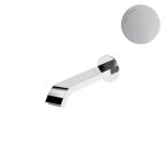 Bruma EdgeR Wylewka umywalkowa ścienna 205 mm Pure White 1569427PW