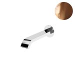 Bruma EdgeR Wylewka umywalkowa ścienna 205 mm Sunset 1569427SS