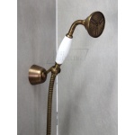 Bruma Elite Słuchawka prysznicowa retro old brass 1455104LE