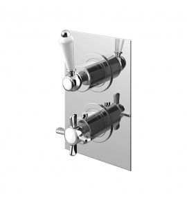 Bruma Elite Bateria wannono-natryskowa termostatyczny podtynkowa z 3 wyjściami chrom 18014011