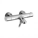 Bruma Elo Bateria wannowo-natryskowa Termostatyczna Naścienna chrom 13808011