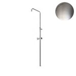 Bruma Elo Drążek do prysznica z ramieniem do deszczownicy i regulowanym uchwytem na słuchawkę Morning Mist 1456130MM