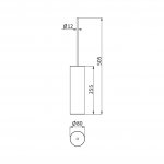Bruma Elo Szczotka toaletowa stojąca chrom 1340013CR