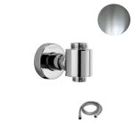 Bruma Elo Wspornik kolumny prysznicowej z wężem Satinox 1456110ST