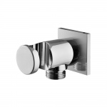 Bruma EloQ Przyłącze kątowe z uchwytem do słuchawki prysznicowej chrom 1455910CR