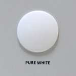 Bruma EloQ Przyłącze kątowe z uchwytem do słuchawki prysznicowej pure white 1455910PW