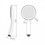  Bruma Emotion Słuchawka prysznicowa Chrom 1455108CR