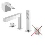 Bruma Escudo 2 Bateria wannowo-natryskowa 2-drożna na brzeg wanny Chrom 1023301CR