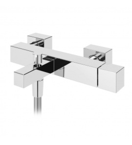 Bruma Escudo Bateria wannowo-natryskowa naścienna chrom 1020302CR