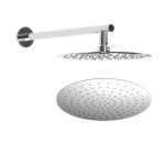 Bruma FlowRS Deszczownica ścienna Ø 300 mm z ramieniem ściennym Chrom 1455241CR