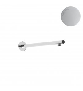 Bruma FlowRS Ramie do deszczownicy ścienne Pure White 1456216PW