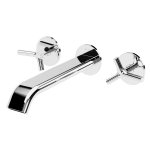 Bruma Genesi Bateria umywalkowa podtynkowa z korkiem Click-Clack Chrom 1918611CR