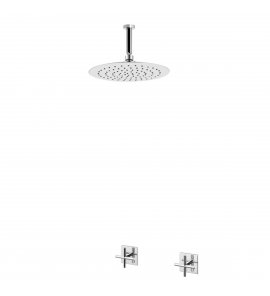 Bruma Hera Bateria natryskowa podtynkowa z deszczownicą Ø 250 mm sufitową Chrom 1067660CR