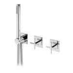 Bruma Hera Bateria natryskowa ze słuchawką prysznicową Chrom 1061730CR