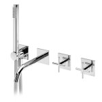 Bruma Hera Bateria wannowo-natryskowa z wylewką 170 mm i słuchawką prysznicową Chrom 1061930CR