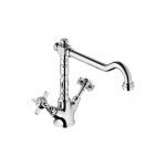 Bruma Imperial Bateria umywalkowa jednootworowa z korkiem Click-Clack chrom 11771101