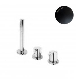 Bruma Leaf Bateria natryskowa stojąca z zestawem prysznicowym Night Sky 1675011NS