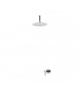 Bruma Leaf Bateria natryskowa podtynkowy z deszczownicą Ø 250 mm Chrom 1675621CR