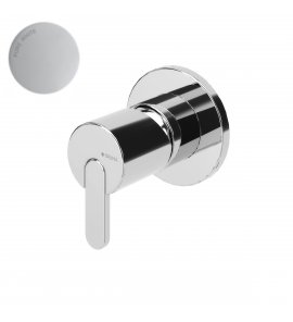 Bruma Leaf Bateria prysznicowa podtynkowa Pure White 1671201PW