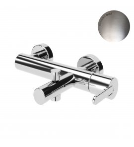 Bruma Leaf Bateria wannowo-natryskowa ścienna Morning Mist 1670301MM