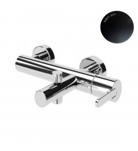 Bruma Leaf Bateria wannowo-natryskowa ścienna Night Sky 1670301NS