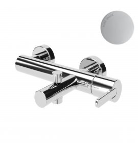 Bruma Leaf Bateria wannowo-natryskowa ścienna Pure White 1670301PW