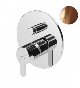 Bruma Leaf Bateria wannowo-natryskowa podtynkowa Sunset 1671301SS