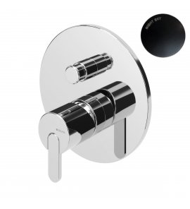 Bruma Leaf Bateria wannowo-natryskowa podtynkowa Night Sky 1671301NS