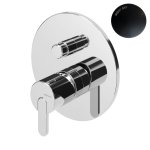 Bruma Leaf Bateria wannowo-natryskowa podtynkowa Night Sky 1671301NS