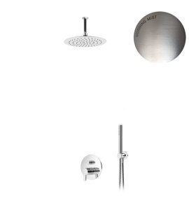 Bruma Leaf Zestaw natryskowa podtynkowy z deszczownicą Ø 250 mm Morning Mist 1675421MM
