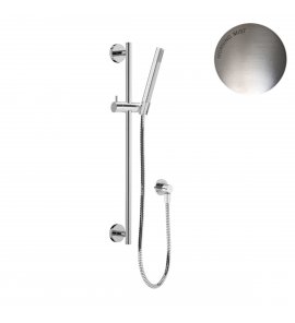 Bruma Leaf Zestaw prysznicowy z przyłączem i drążkiem na słuchawkę Morning Mist 1455753MM