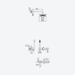 Bruma Leaf2 Bateria natryskowa podtynkowy z deszczownicą Ø 250 mm i zestawem natryskowym Sunrise PVD 1673616PR