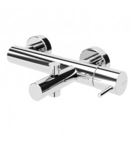 Bruma Leaf2 Bateria wannowo-natryskowa ścienna Chrom 1670302CR