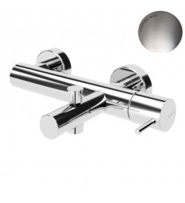 Bruma Leaf2 Bateria wannowo-natryskowa ścienna Morning Mist 1670302MM